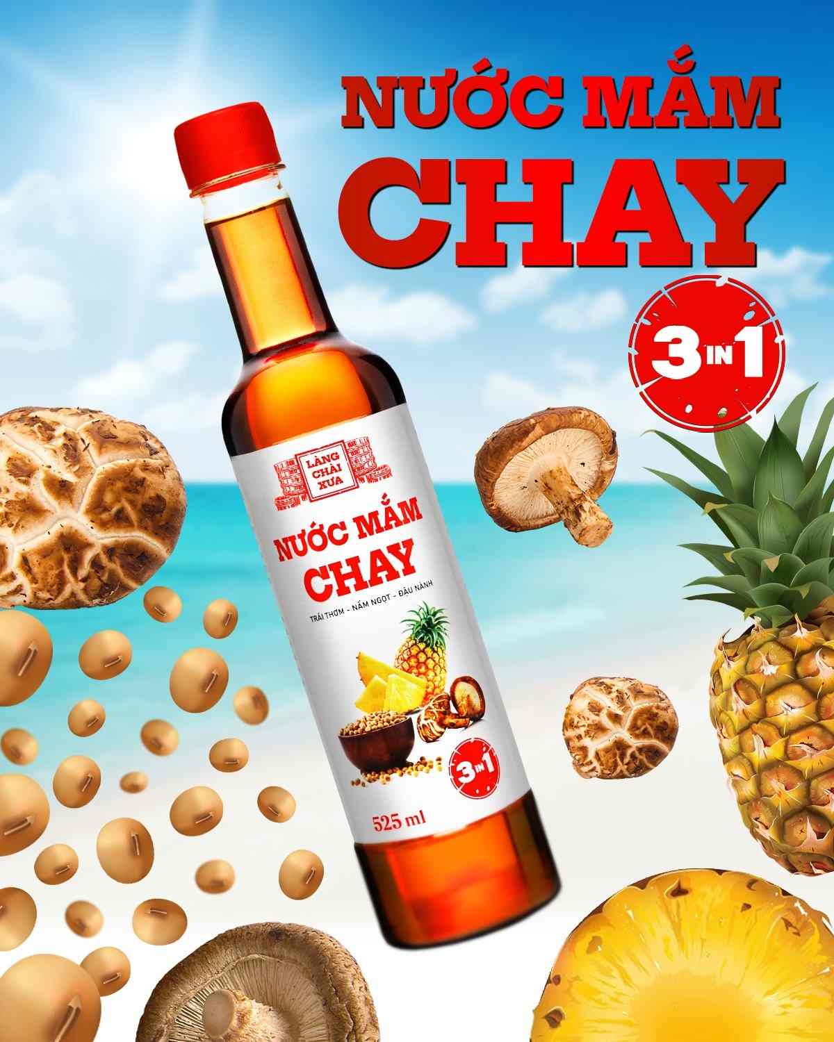 Nước Mắm Chay Shiitake: Hương Vị Nhật Bản Đặc Trưng Cho Bữa Ăn Chay