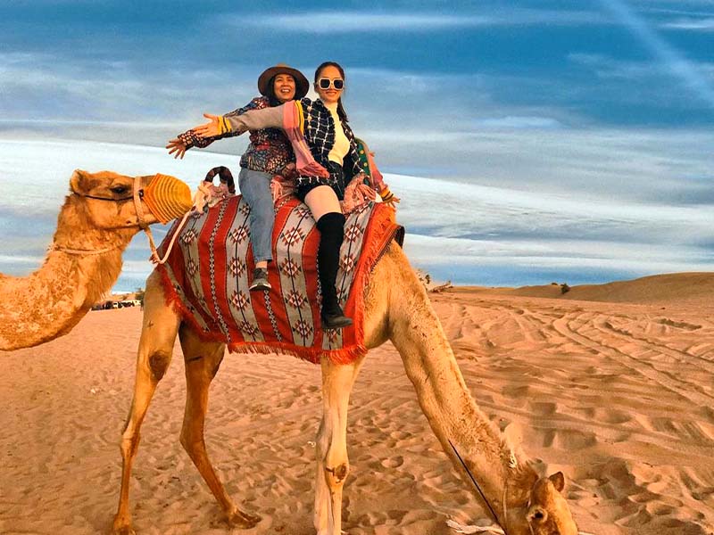 Lưu ý khi tham gia tour cưỡi lạc đà, ngắm cảnh Bàu Trắng: