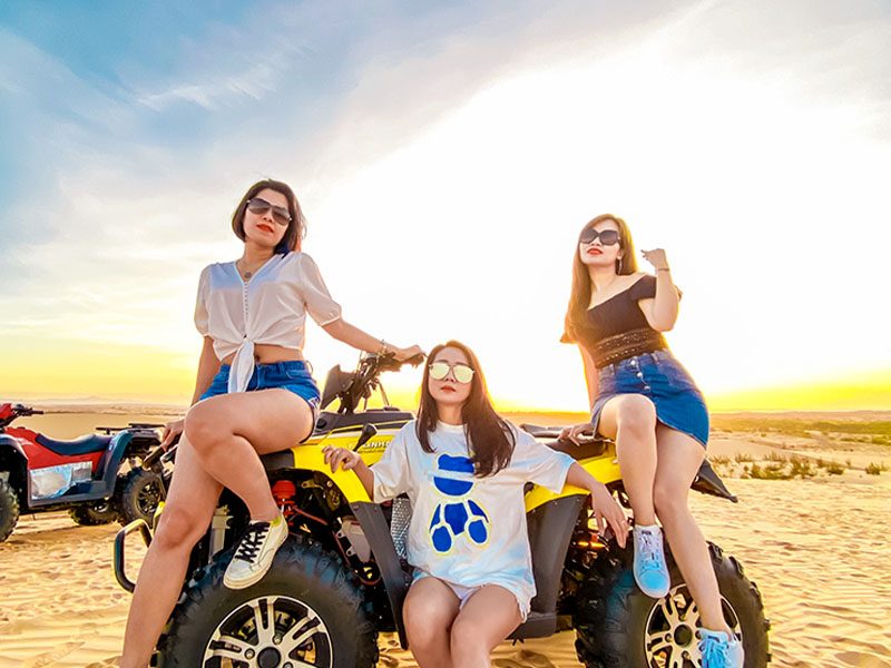 Lưu ý khi đi xe jeep Bàu Trắng