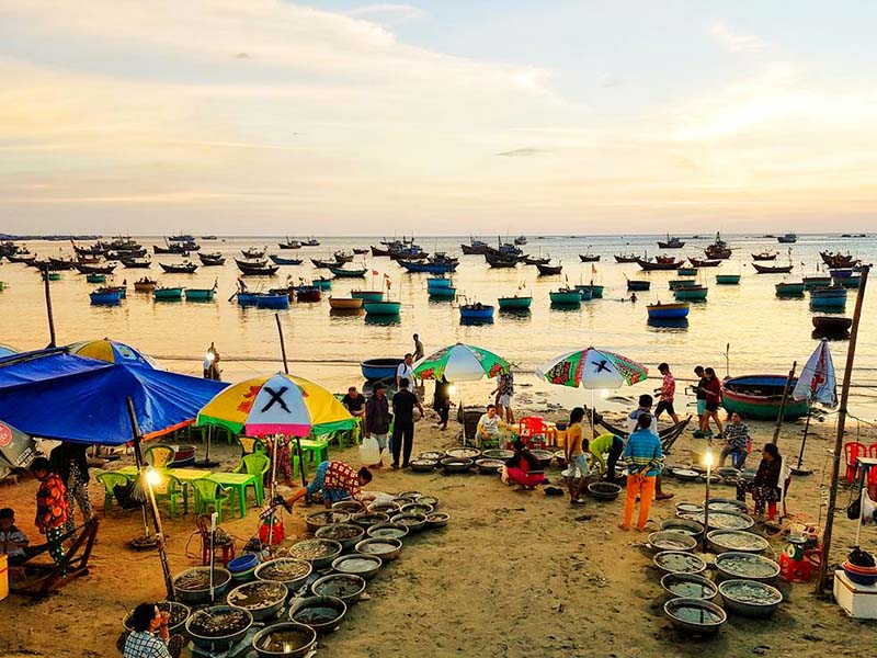 Nét đẹp hoang sơ của Mũi Né tham quan làng chài: