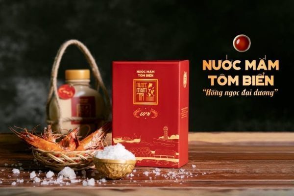 nước mắm tôm biển thương hiệu Tĩn