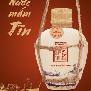 Nước mắm Tĩn cá cơm than Nhãn xưa