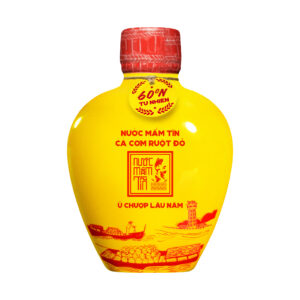[Bình gốm 250ml] Nước mắm Tĩn cá cơm ruột đỏ độ đạm 60N rin nguyên chất truyền thống 300 năm