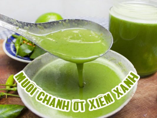muối chanh ớt xiêm xanh