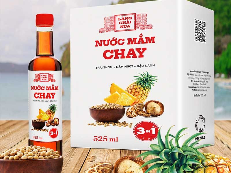 Nước mắm chay Làng Chài Xưa – Nước mắm tốt cho một sức khỏe tràn đầy