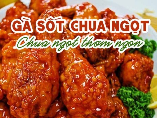 gà sốt chua ngọt