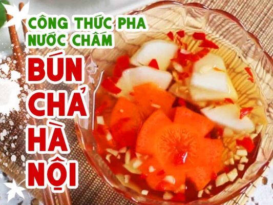 nước chấm bún chả