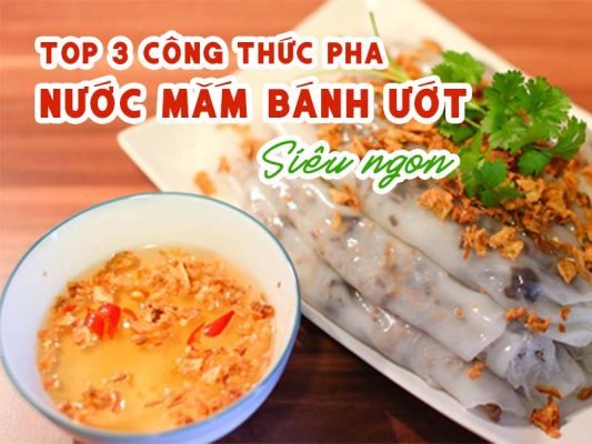 nước mắm bánh ướt