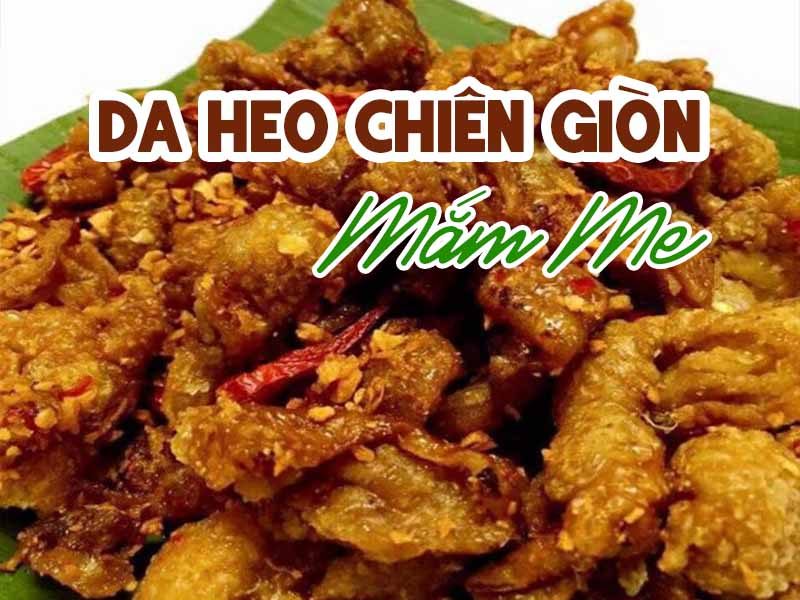 Da heo chiên giòn