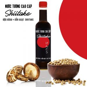 Nước tương Shiitake chai nhựa 525ml