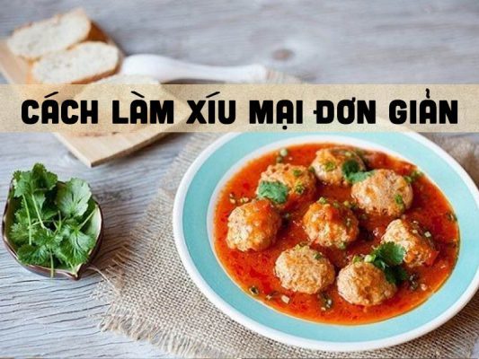 cách làm xíu mại