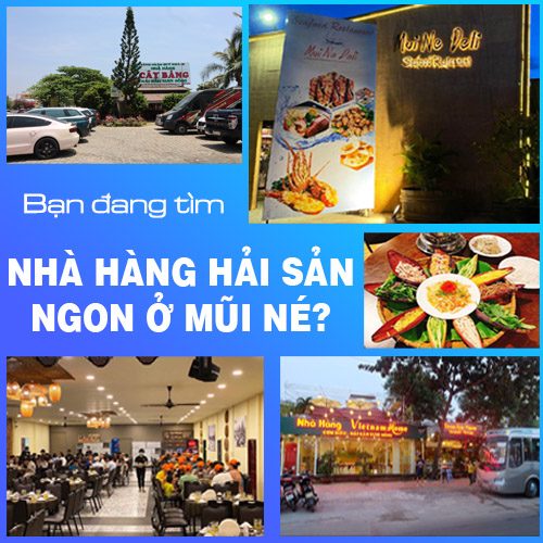 Địa chỉ các quán hải sản tại đường Nguyễn Đình Chiểu - Mũi Né?
