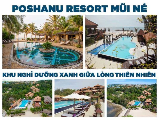 Poshanu Resort Mũi Né - Khu nghỉ dưỡng xanh giữa lòng thiên nhiên