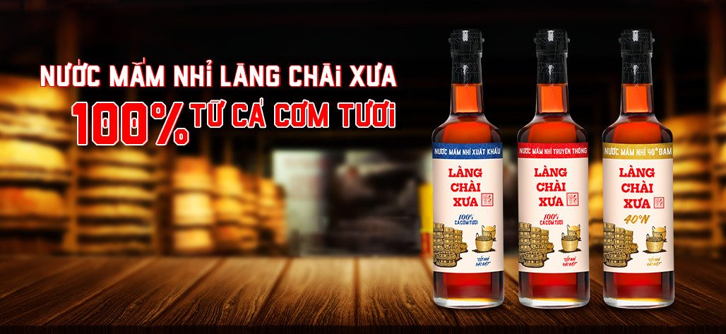 nước mắm nhỉ làng chài xưa