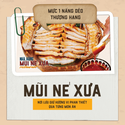 Mũi Né Xưa - Nơi lưu giữ hương vị Phan Thiết qua từng món ăn