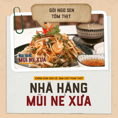 Khám phá đặc sản Phan Thiết tại Nhà hàng Mũi Né Xưa