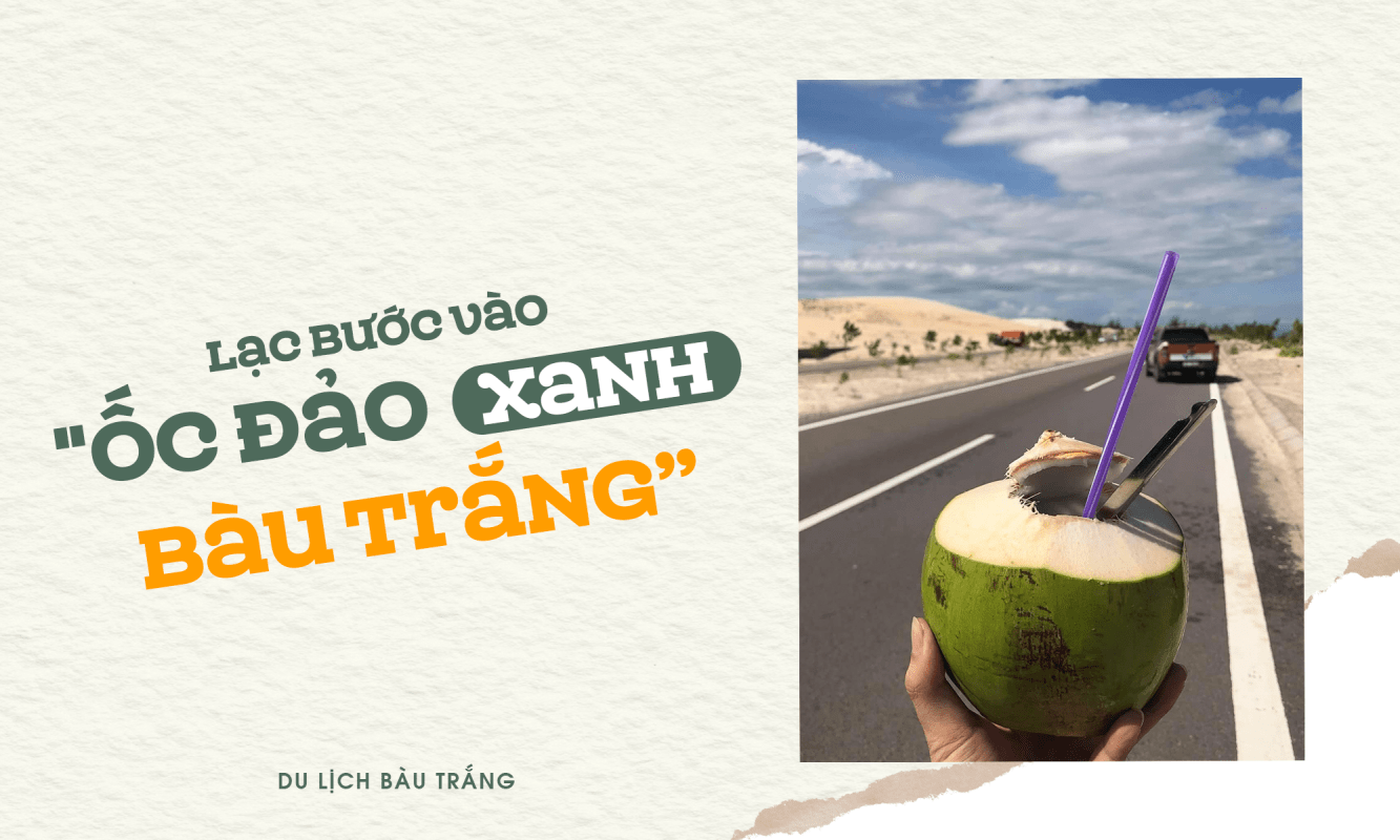 Lạc bước vào "ốc đảo xanh Bàu Trắng”