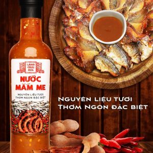 Nước mắm me pha sẵn cao cấp Làng Chài Xưa nguyên liệu tươi