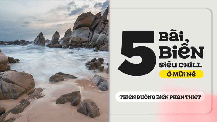 5 bãi biển cực chill