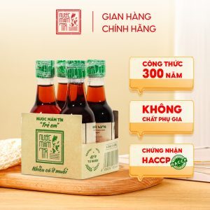 LỐC 4 CHAI Nước mắm Tĩn Trẻ Em Cho Bé độ đạm 42N 60ml