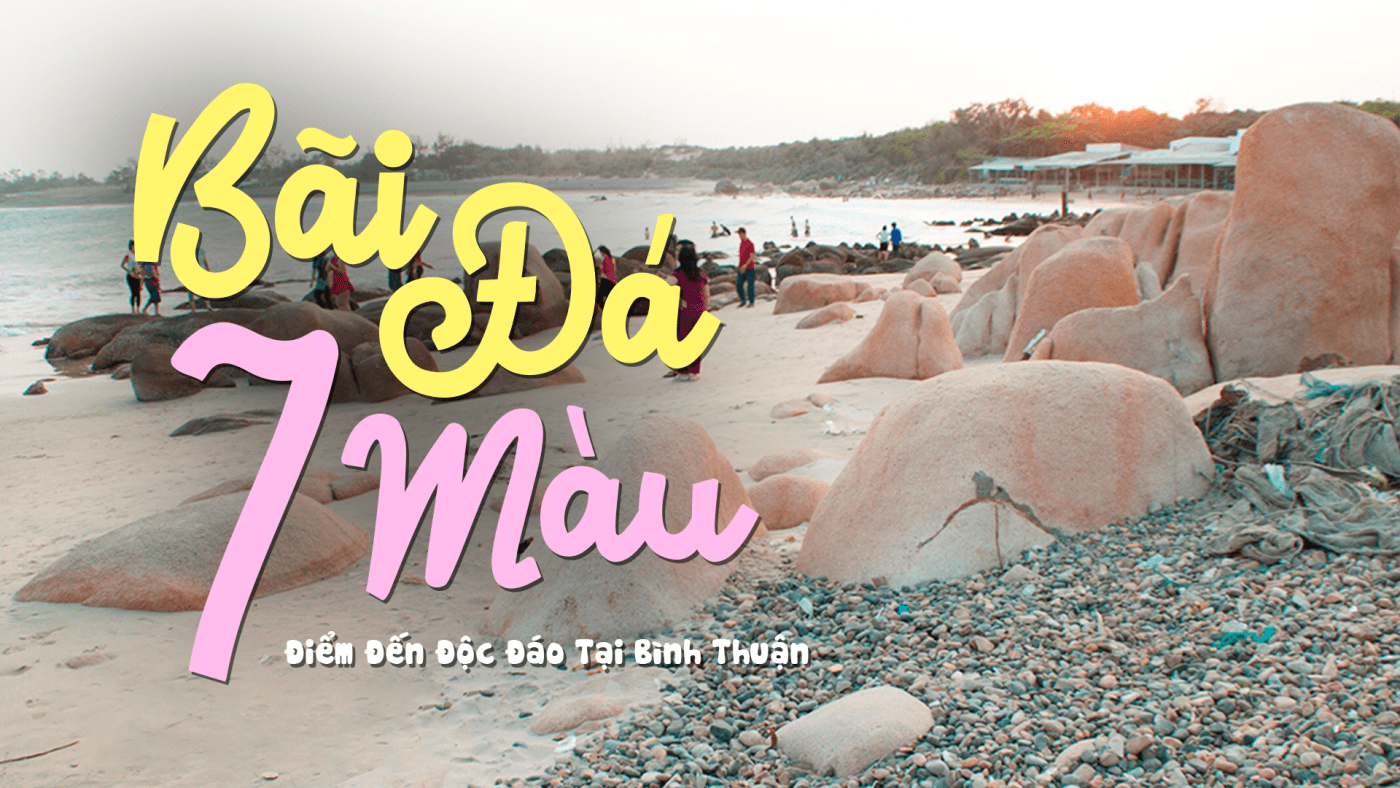 bãi đá màu