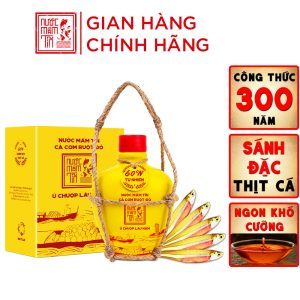 nước mắm tĩn cá cơm ruột đỏ