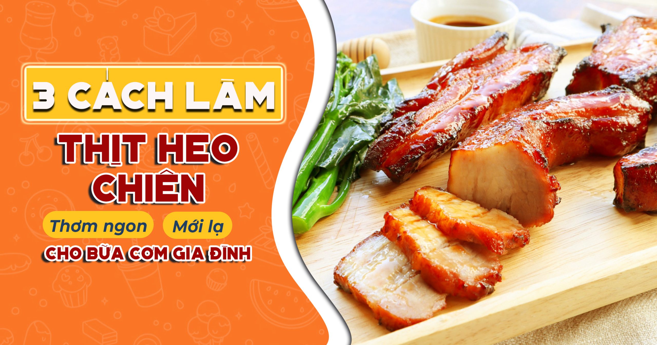 thịt heo chiên