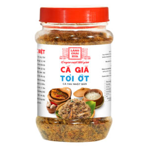 [Hủ 90g] Cá giã tỏi ớt Làng Chài Xưa loại đặc biệt ăn liền, chuẩn vị xưa đậm đà ăn kèm cơm nóng cháo trắng