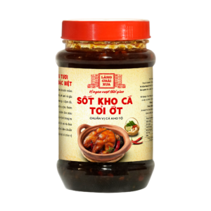 [Hủ 280g] Sốt kho cá tỏi ớt Làng Chài Xưa chuẩn vị cá kho thơm ngon tròn vị như kho thủ công - kho được 1.5kg cá